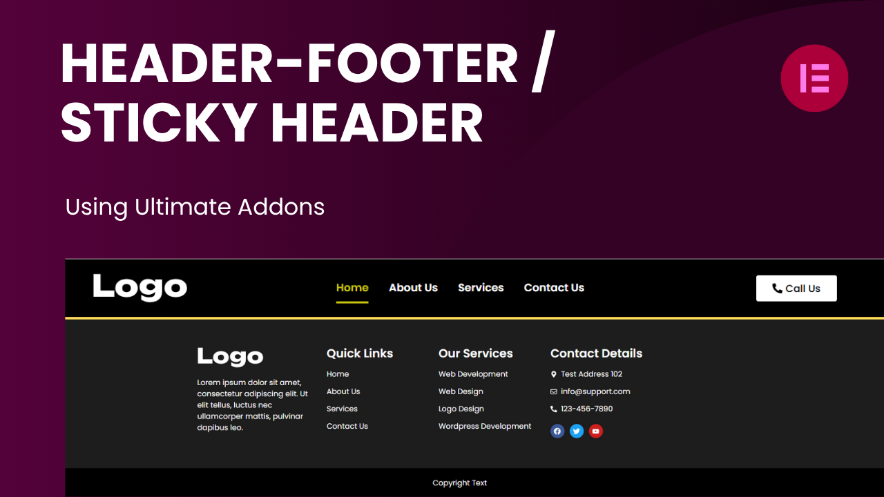 Elementor Custom Header & Footer: THE COMPLETE GUIDE