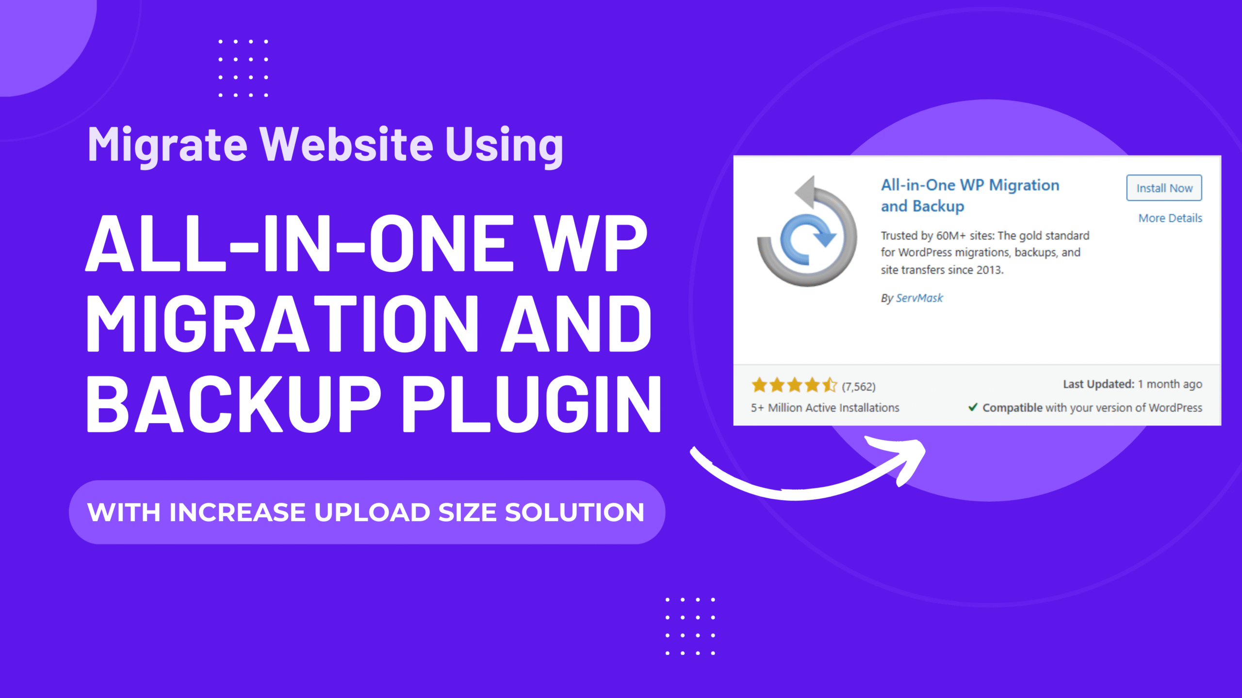 How to Migrate Website Easily Using All-In-One WP Migration