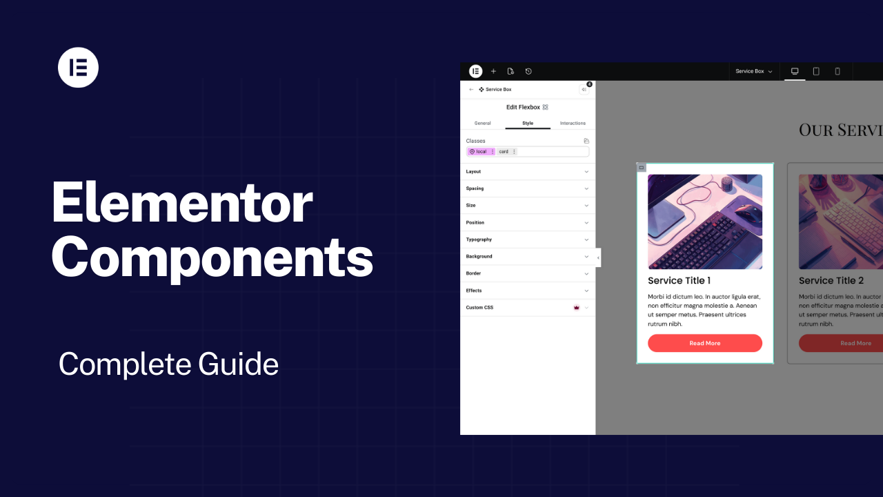 Elementor V4 Components – Complete Guide