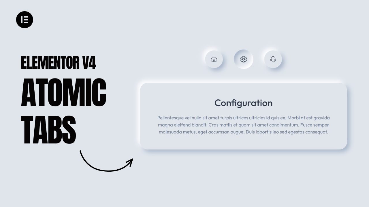 Elementor V4 Atomic Tabs Tutorial | Complete Guide